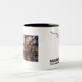 Margfolket innere Hülsen-Malerei Zwei-Ton Tasse (Mittel)