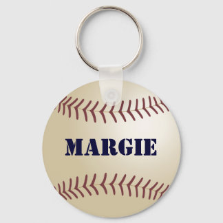 Margie Baseball Keychain von 369MyName Schlüsselanhänger
