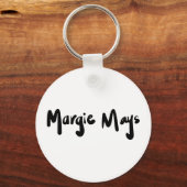 Margie Mays Signature Schlüsselanhänger (Vorderseite)