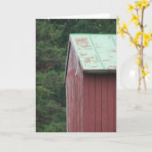 Margies Scheune Karte (Gelbe Blume)