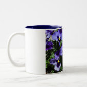 Margies Stiefmütterchen Zweifarbige Tasse (Links)