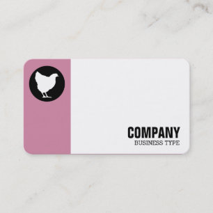 Margin Circle - Hen - Cashmere Rose Visitenkarte
