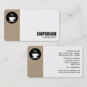 Margin Circle - Kaffee b69f85 Visitenkarte (Vorne/Hinten)