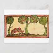 Marginalia Hedgehog Postkarte (Vorderseite)