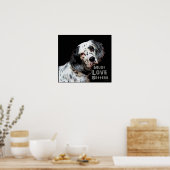 Margo-Must-Liebe-Setters Poster (Küche)