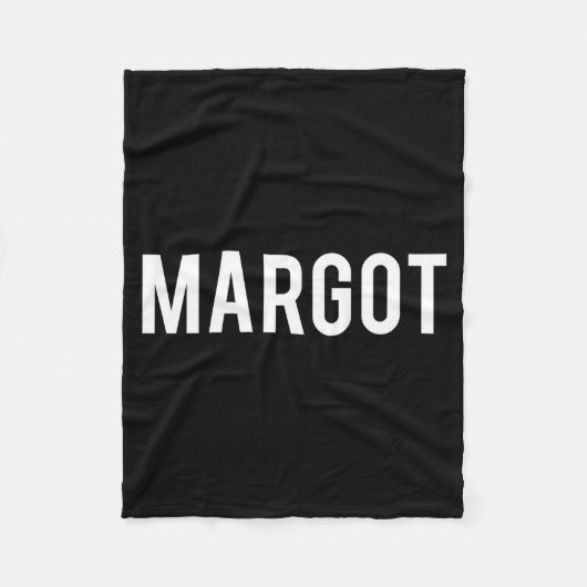 Margot - Cool New Funny Name Fan Gift Tee  Fleecedecke (Vorderseite)