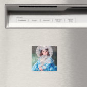Margot in Blue, Mary Cassatt Magnet (In Situ (Geschirrspüler))