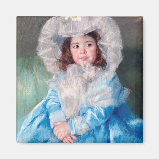 Margot in Blue, Mary Cassatt Magnet (Vorne)