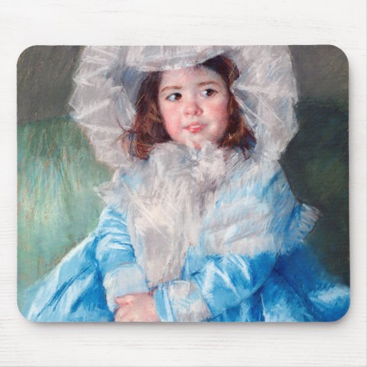 Margot in Blue, Mary Cassatt Mousepad (Vorne)