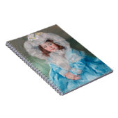 Margot in Blue | Mary Cassatt Notizblock (Rechte Seite)