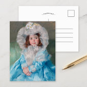 Margot in Blue | Mary Cassatt Postkarte