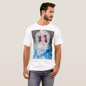 Margot in Blue, Mary Cassatt T-Shirt (Vorne ganz)