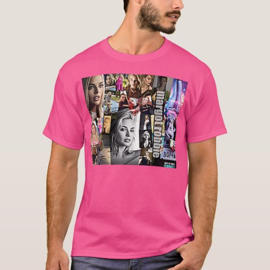 Margot Robbie Kids T-Shirt (Vorderseite)