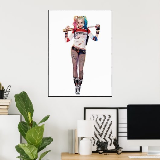 Margot Robbie Poster (Heimbüro)