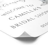 Margs and Matrimone Margarita Dusche Empfang Poster (Ecke)