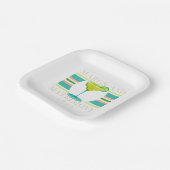 Margs and Matrimony - 2025 Bachelorette Pappteller (Gewinkelt)