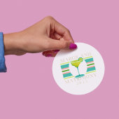 Margs and Matrimony - 2025 Bachelorette Runder Aufkleber