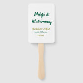 Margs and matrimony add name date bachelorette par fächer (Rückseite)