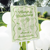 Margs and Matrimony Bachelorette Willkommen Acrylschild