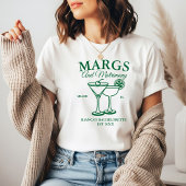 Margs and Matrimony Beach Bachelorette party T-Shirt