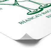 Margs and Matrimony Beach Junggeselinnen-Abschied Poster (Ecke)