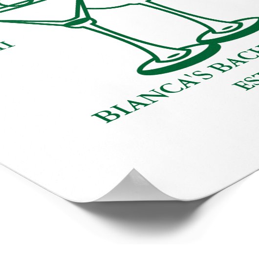 Margs and Matrimony Beach Junggeselinnen-Abschied Poster (Ecke)