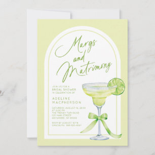 Margs and Matrimony Brautparty Einladung