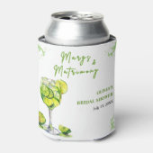 Margs and Matrimony Cocktail Brautparty Dosenkühler (Kanne Vorderseite)