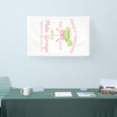 Margs and Matrimony Margaritas Junggeselinnen-Absc Banner (Messe)