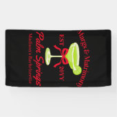 Margs and Matrimony Margaritas Junggeselinnen-Absc Banner (Horizontal)