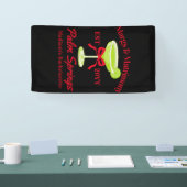 Margs and Matrimony Margaritas Junggeselinnen-Absc Banner (Messe)