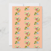 Margs and Matrimony Tequila & Fiesta Brautparty Einladung (Rückseite)