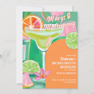 Margs & Matrimone Bachelorette Einladung