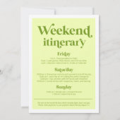 Margs & Matrimone Bachelorette Einladung (Rückseite)