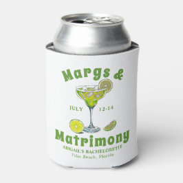 Margs & Matrimone Cocktail Limette grüner Bachelor Dosenkühler
