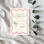 Margs & Matrimons Brautparty Handgezeichnete Moder Einladung