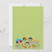 Margs & Matrimons Halloween Mexican Couples Dusche Einladung (Rückseite)