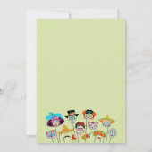 Margs & Matrimons Halloween mexikanischer Polterab Einladung (Rückseite)