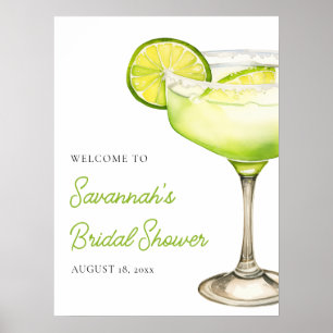 Margs & Matrimons Limones Brautparty Begrüßungszei Poster