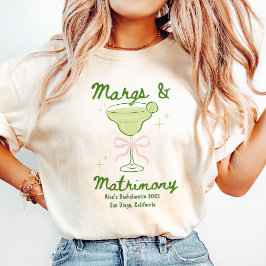 Margs & Matrimony Bachelorette Custom T-Shirt