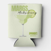 Margs & Matrimony Bachelorette Favors Dosenkühler (Vorderseite)