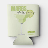 Margs & Matrimony Bachelorette Favors Dosenkühler (Rückseite)