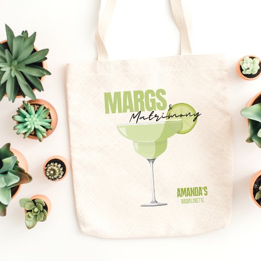 Margs & Matrimony Bachelorette Favors Tragetasche