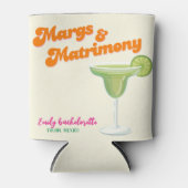 Margs & Matrimony Bachelorette Weekend Party Dosenkühler (Vorderseite)
