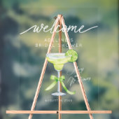 Margs Matrimony Brautparty Begrüßung Akryllisches  Acrylschild (Neutral)