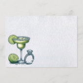 Margs & Matrimony Brautparty Drink Rezept Begleitkarte (Rückseite)