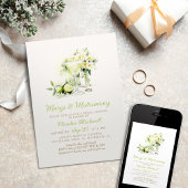 Margs & Matrimony Bridal Dusche Einladung