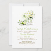 Margs & Matrimony Bridal Dusche Einladung (Vorderseite)