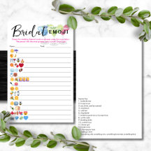 Margs & Matrimony Bridal Emoji Answers