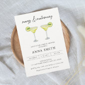 Margs & Matrimony Cocktail Brautparty Einladung